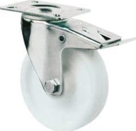 LENKROLLE M. FESTST. 150MM STAHLBLECH VERZ. POLY LG.R 4021885002169