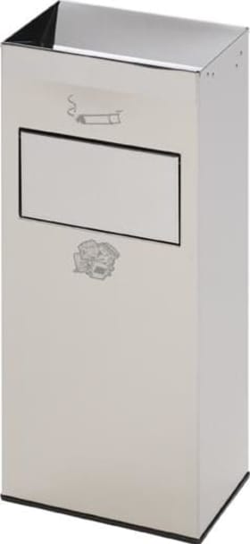 KOMBI-ASCHER EDELSTAHL 320X210X770MM 1349