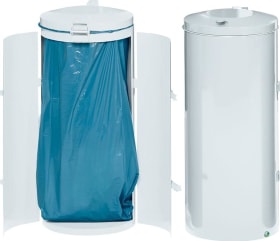 ABFALLSAMMLER-DOPPELTÜR 120L WEISS H 980MM 1061
