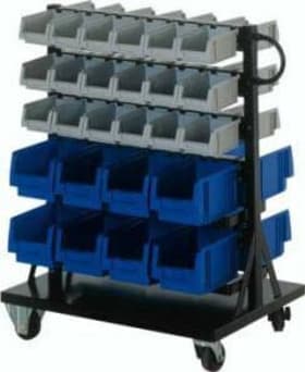 MONTAGE-ROLLWAGEN 700X500X890MM 52 KÄSTEN 25010 07 06