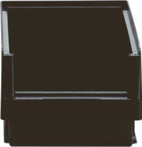 ESD-KUNSTSTOFF-SICHTLAGERKASTEN PLKL 2A LEITFÄHIG SCHWARZ 01450 12 00