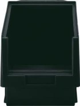 ESD-KUNSTSTOFF-SICHTLAGERKASTEN PLKL 2 LEITFÄHIG SCHWARZ 01550 12 00