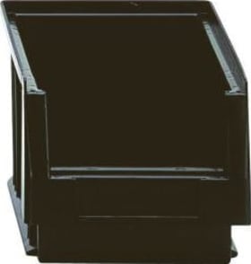 ESD-KUNSTSTOFF-SICHTLAGERKASTEN PLKL 3A LEITFÄHIG SCHWARZ 01650 12 00