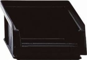 ESD-KUNSTSTOFF-SICHTLAGERKASTEN PLKL 5 LEITFÄHIG SCHWARZ 01950 12 00