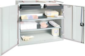 WERKZEUGSCHRANK 2 SL 2FB 1000X1000X500MM GRAU 3007207