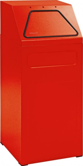 WERTSTOFFSAMMLER 65L ROT STATIONÄR 5401003