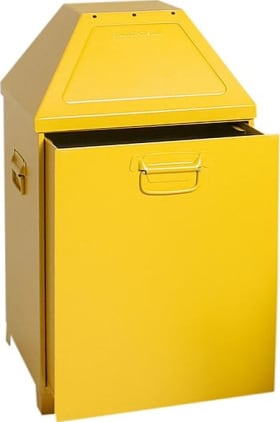 ABFALLBEHÄLTER CA. 80L SANDGELB H660/870MM 5301101