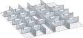 TRENNWÄNDE FH 75 36X36E 25-TLG. 100.334.0000