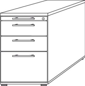 STANDCONTAINER AHORN 2 SCHÜBE, 1HR VSC40/3