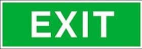 SICHERHEITSSCHILD FOLIE EXIT 300X105MM 4044589059499