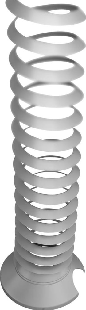 KABELSPIRALE SILBER 90X700-1114MM VCKXE/S