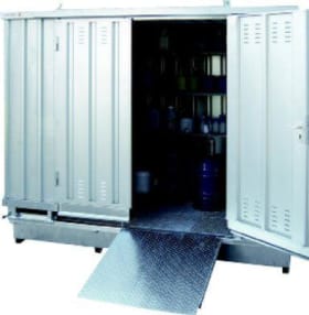 GEFAHRSTOFFLAGER SLH-NB 4X3 VERZ. 4075X2875X2585MM H63-1107-C