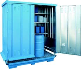 GEFAHRSTOFFLAGER SLH-NB 5X2 VERZ. LACKI. 5075X2075X2570MM H63-2104-A