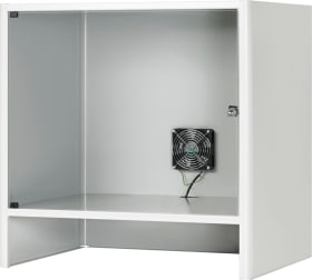 MONITORGEHÄUSE ABSCHLIESSBAR RAL7035/5010 07-5000.12