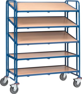 EUROKASTEN-WAGEN 1384 250KG 3 EBENEN 1250X610MM HOLZ