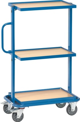 BEISTELLWAGEN 32901 200KG 3 EBENEN 600X400MM HOLZ 32901