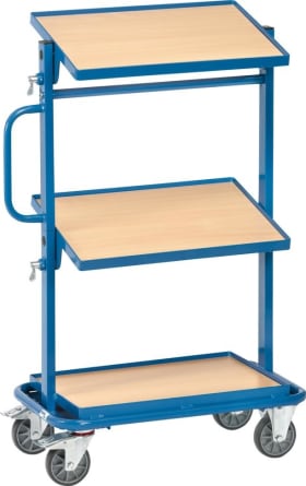 BEISTELLWAGEN 32911 200KG 3 EBENEN 600X400MM HOLZ 32911