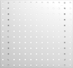 LOCHPLATTE 495X457MM LICHTGRAU RAL 7035 4025002772522