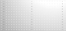 LOCHPLATTE 991X457MM LICHTGRAU RAL 7035 4025002772577