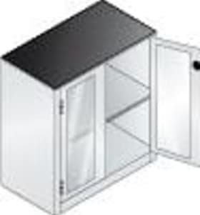 CP Schrank mit Sichtfenster 1000x930x500 