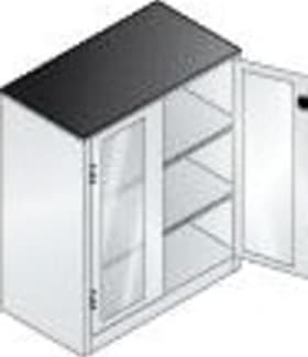 CP Schrank mit Sichtfenster 1200x930x500 