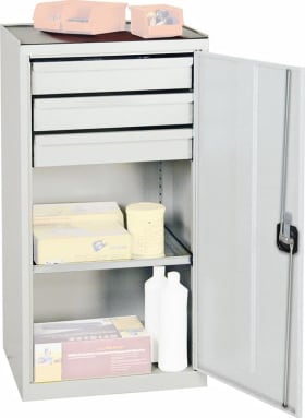 MATERIALSCHRANK 2000 1000X500X500MM GR/GR 1 FB 2001307