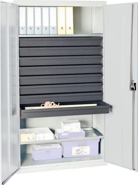 MATERIALSCHRANK 3000 1800X1000X500MM GR/GR 8SL 3008107