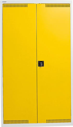 UMWELTSCHRANK BASIC PLUS 1800X1000X500MM GELB 7W 7599062