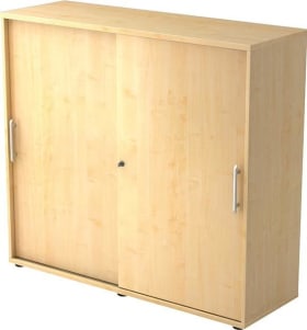 SCHIEBETÜRENSCHRANK 1200X400X1100 AHORN/AHORN V1753S/3/3/RE