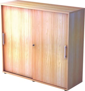 SCHIEBETÜRENSCHRANK 1200X400X1100MM NUSSB/NUSS V1753S/N/N/RE