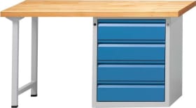 KOMBIWERKBANK 2000  825 E 40MM 840MM RAL 7035/5012 510.932