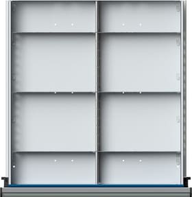 EINTEILUNGSSATZ 1-2 FRONTHÖHE 180-360MM 901.903