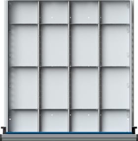 EINTEILUNGSSATZ 1-4 FRONTHÖHE 60MM 901.908