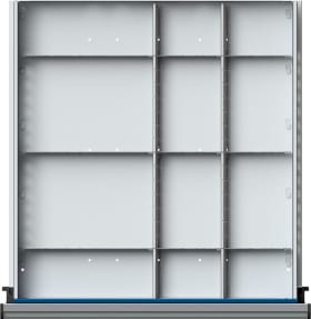 EINTEILUNGSSATZ 1-2 1-4 FRONTHÖHE 60MM 901.912