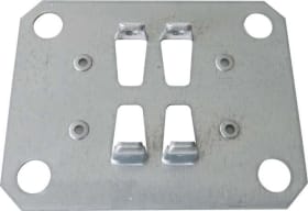 Schulte Doppel-Klemmfuß   