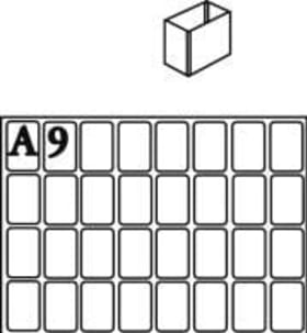 FACHEINSATZ TYP A 9 KLAR 16 STK. 5733439105347