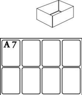 FACHEINSATZ F.MOD.C TYP A7-1 KLAR 4 STK. 5733439136471