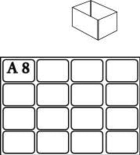 FACHEINSATZ TYP A 8 KLAR  8 STK. 5733439109888