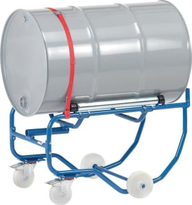 FASSKIPPER 250KG M.HEBELSTANGE U. STAHLROLLE 2016