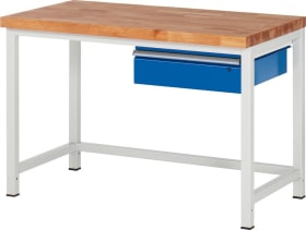 WERKBANK SERIE 8000 1250X700X840MM M.1 SBL. 150  GR/BL 03-8001A1-127B4S.11