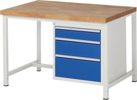 WERKBANK SERIE 8000 1250X900X840MM M.3 SBL. 120/180/240 GR 03-8159A1-129B4S.11