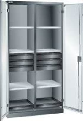 FLÜGELTÜRSCHRANK 7035 1950X1000X580MM 58.445.020