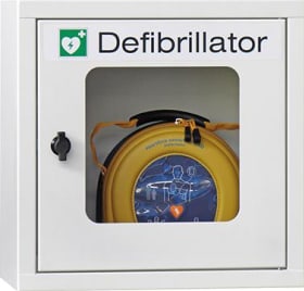 HÄNGESCHRANK F. DEFIBRILLATOR 400X400X 220MM M.ALARM AKUSTISCH 22338-040-199