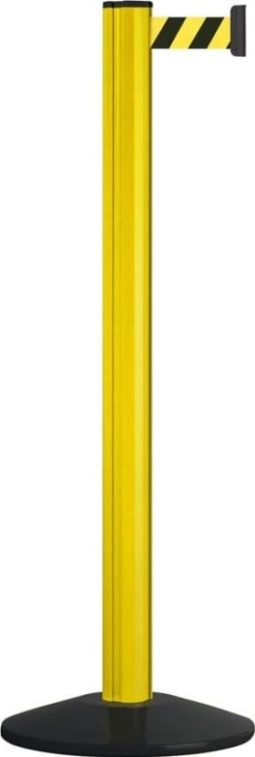 SPEERGURTPFOSTEN EXTEND SAFETY DOUBLE GELB 2X3,7M GURT SCHWA./GELB 25-ADW-311