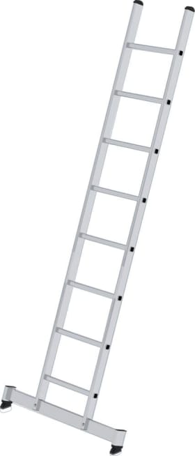 ALU-ANLEGELEITER 8 SPROSSEN MIT NIVELLO®-TRAVERSE 10308