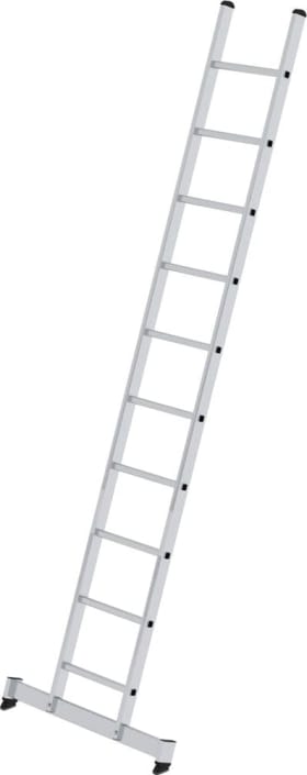 ALU-ANLEGELEITER 10 SPROSSEN MIT NIVELLO®-TRAVERSE 10310