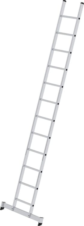 ALU-ANLEGELEITER 12 SPROSSEN MIT NIVELLO®-TRAVERSE 10312