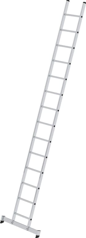 ALU-ANLEGELEITER 14 SPROSSEN MIT NIVELLO®-TRAVERSE 10314