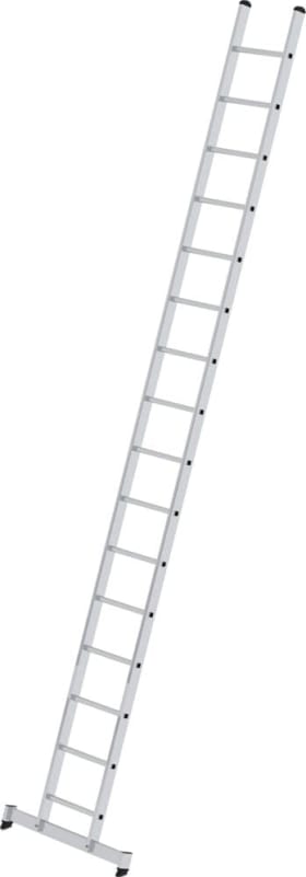 ALU-ANLEGELEITER 16 SPROSSEN MIT NIVELLO®-TRAVERSE 10316