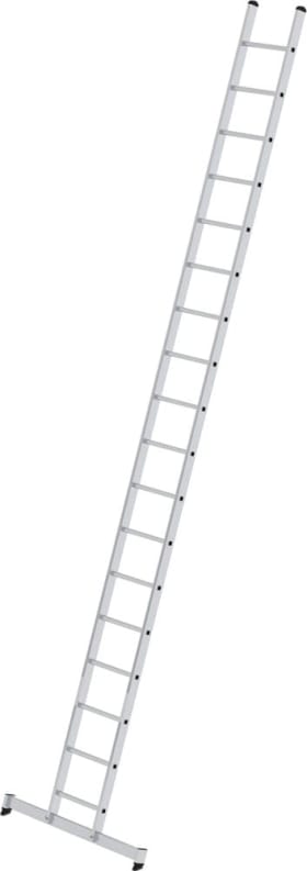 ALU-ANLEGELEITER 18 SPROSSEN MIT NIVELLO®-TRAVERSE 10318